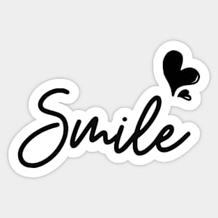 Good vibes smile t-shirt Sticker